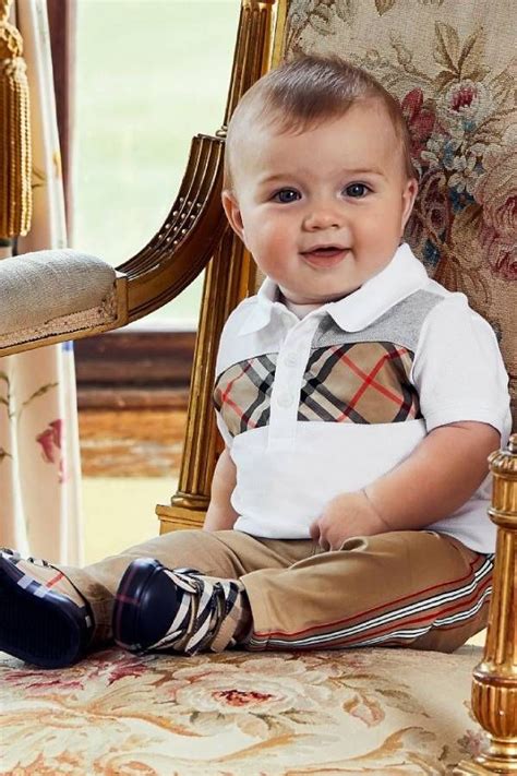 burberry outfit boy|baby boy burberry outfit.